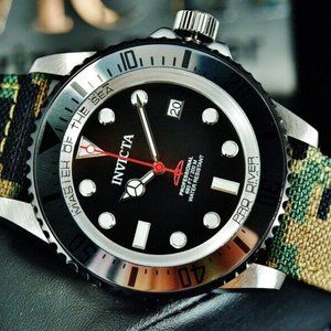 NEW Invicta 44mm Dial Sea Master Watch w box